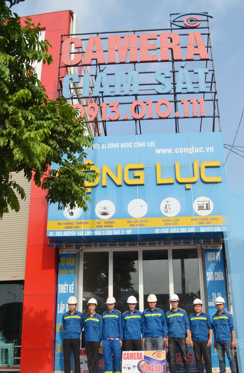 Công ty camera giám sát cộng lực hải phòng