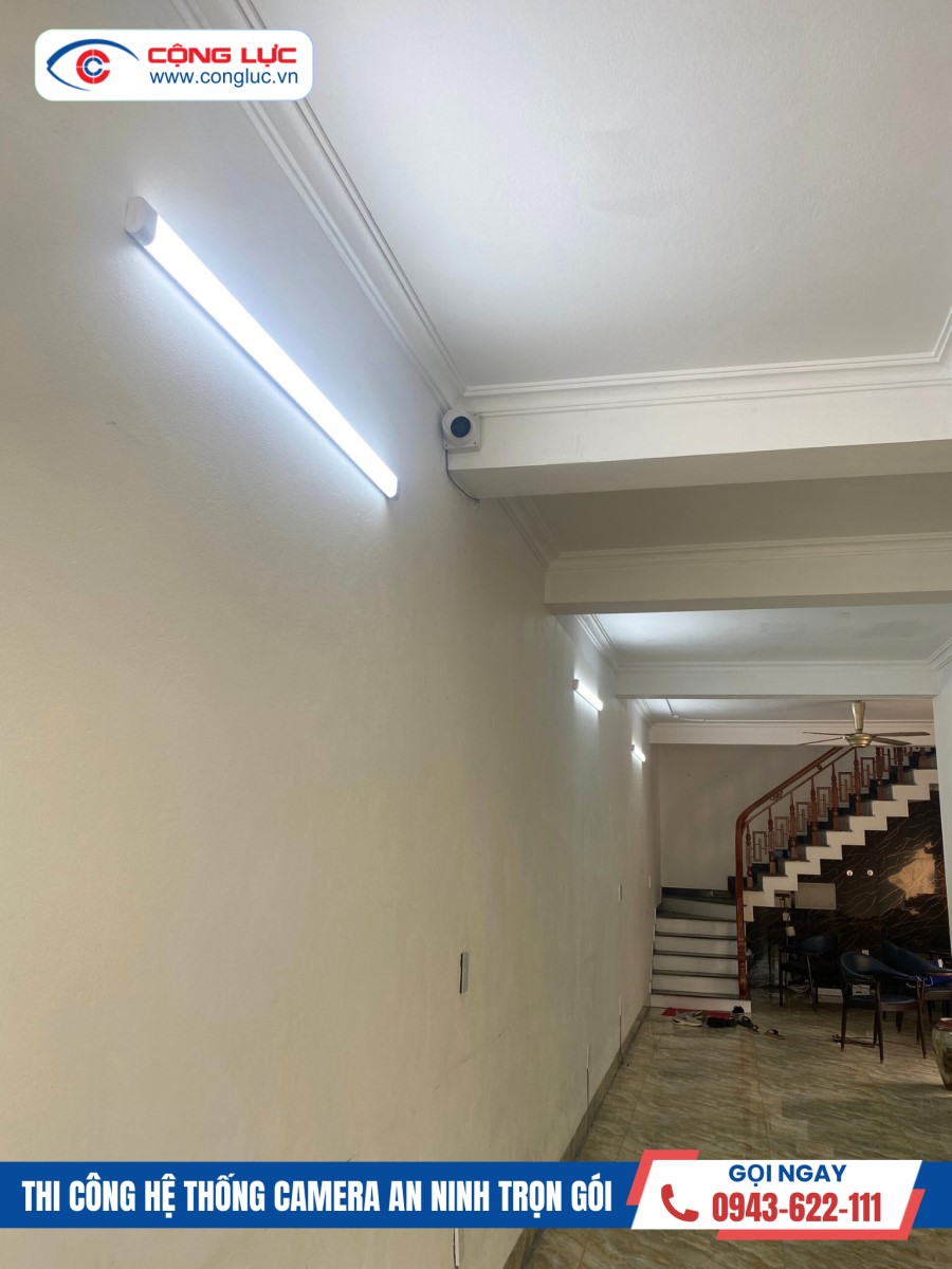 lắp camera tại văn phòng ISOCERT số 100 bình kiều quận hải an