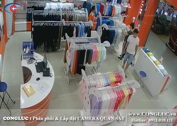 lắp đặt camera cửa hàng thời trang hải phòng