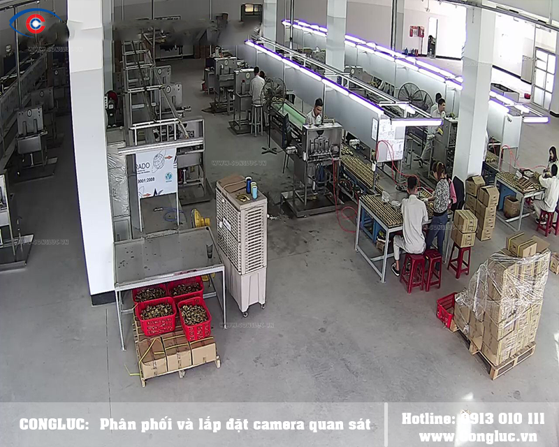 lắp đặt camera quan sát nhà xưởng nhà máy