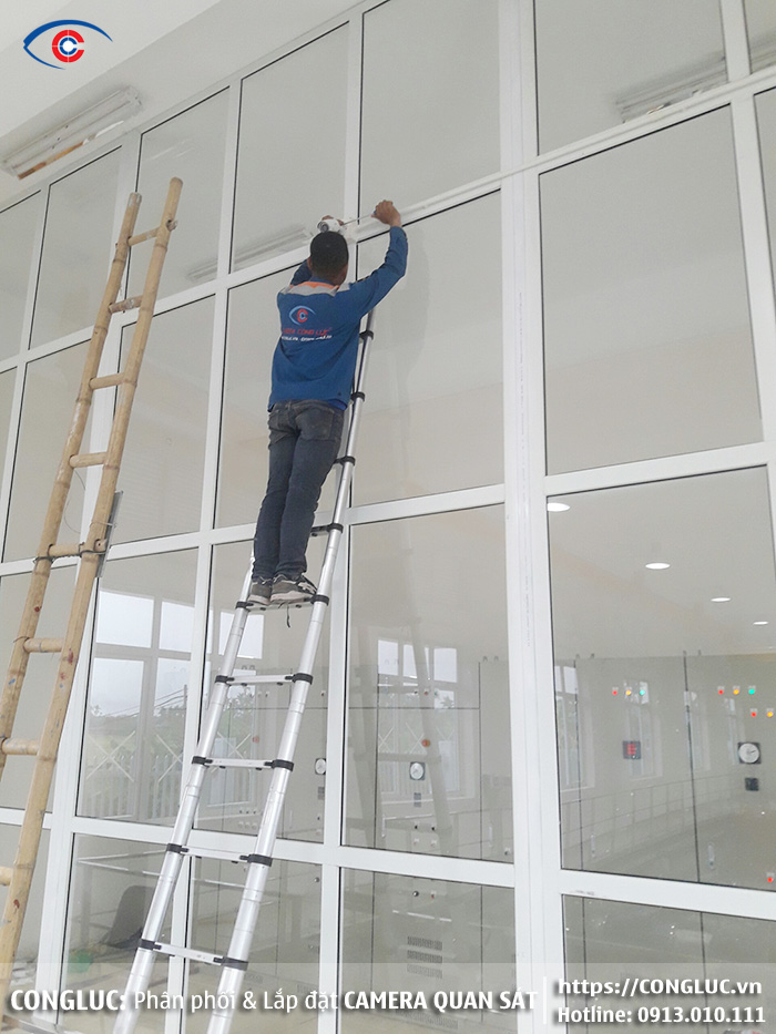lắp camera tại nhà máy nước vsip thủy nguyên hải phòng