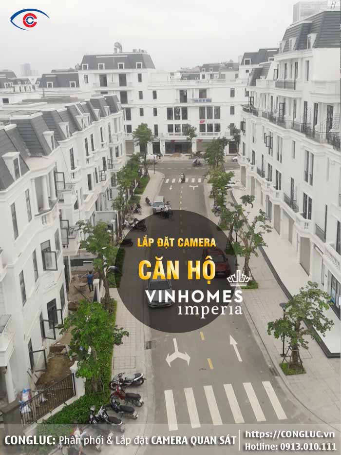 lắp đặt camera quan sát căn hộ vinhomes imperia hồng bàng hải phòng