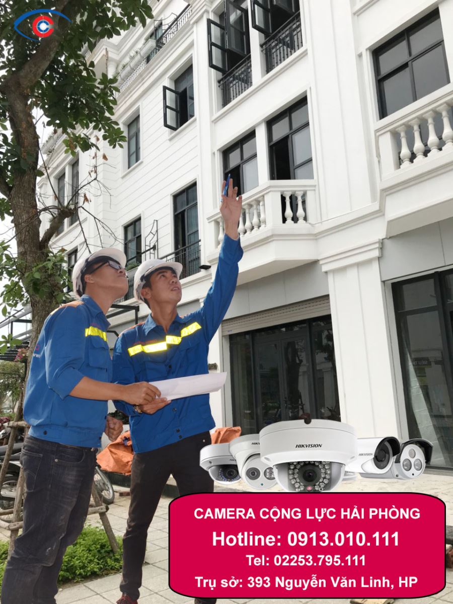 lắp đặt camera miễn phí tại hải phòng