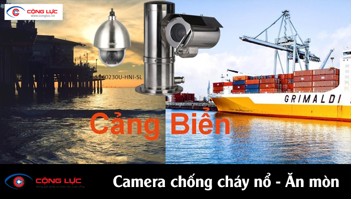 camera chống ăn mòn cảng biển