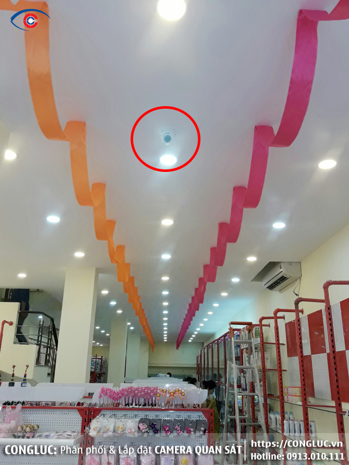 lắp đặt camera cho cửa hàng