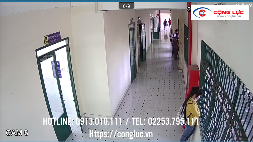 lắp đặt camera quan sát trường học