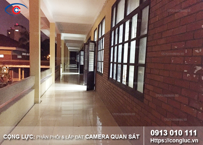 lắp đặt camera quan sát cho trường học