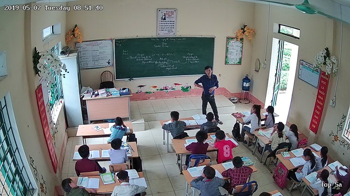 lắp đặt camera quan sát trường học