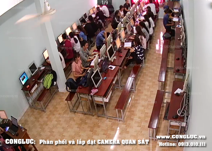lắp camera trong các lớp học
