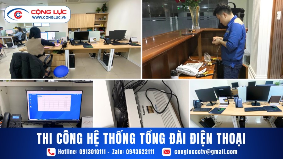 thi công hệ thống tổng đài điện thoại chuyên nghiệp tại kcn Đông Triều quảng ninh