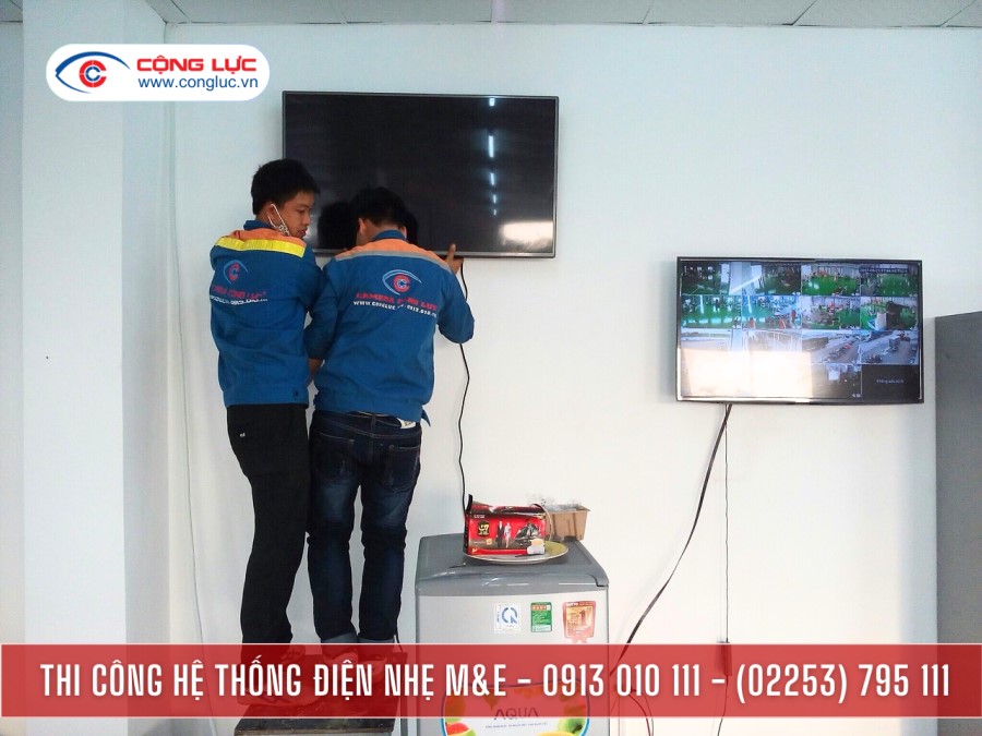 thi công hệ thống camera quan sát tại hải phòng