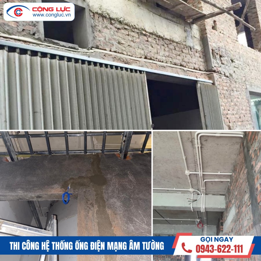 Thi công hệ thống điện âm tường chuyên nghiệp tại KCN DEEP C ĐÌnh Vũ