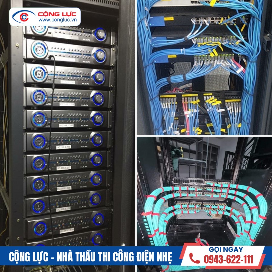Cộng Lực nhà thầu thi công hệ thống điện nhẹ chuyên nghiệp tại KCN DEEP C Đình Vũ