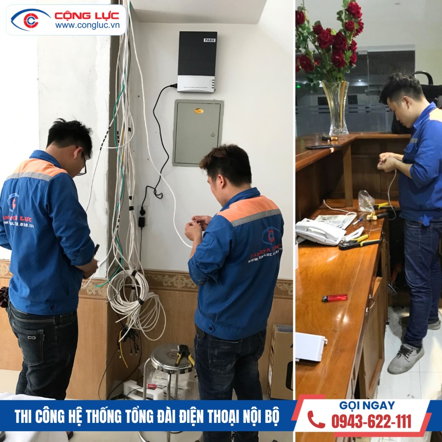 Cộng Lực thi công hệ thống tổng đài điện thoại chuyên nghiệp tại KCN DEEP C ĐÌnh Vũ