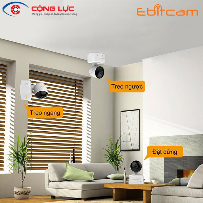 lắp đặt camera giám sát wifi bluecam giá rẻ