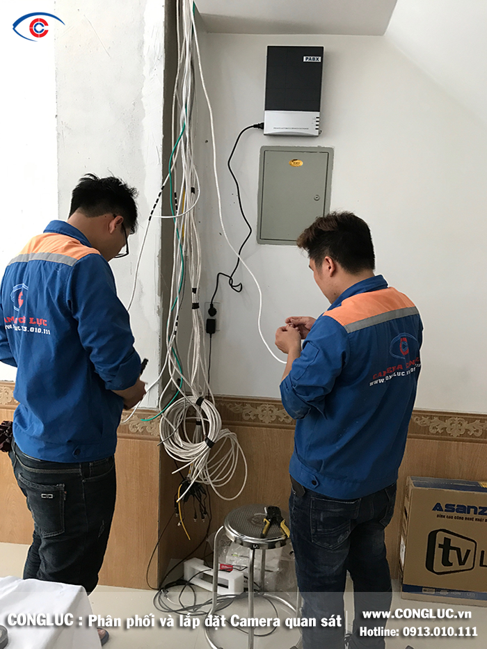 camera cộng lực bảo trì hệ thống camera