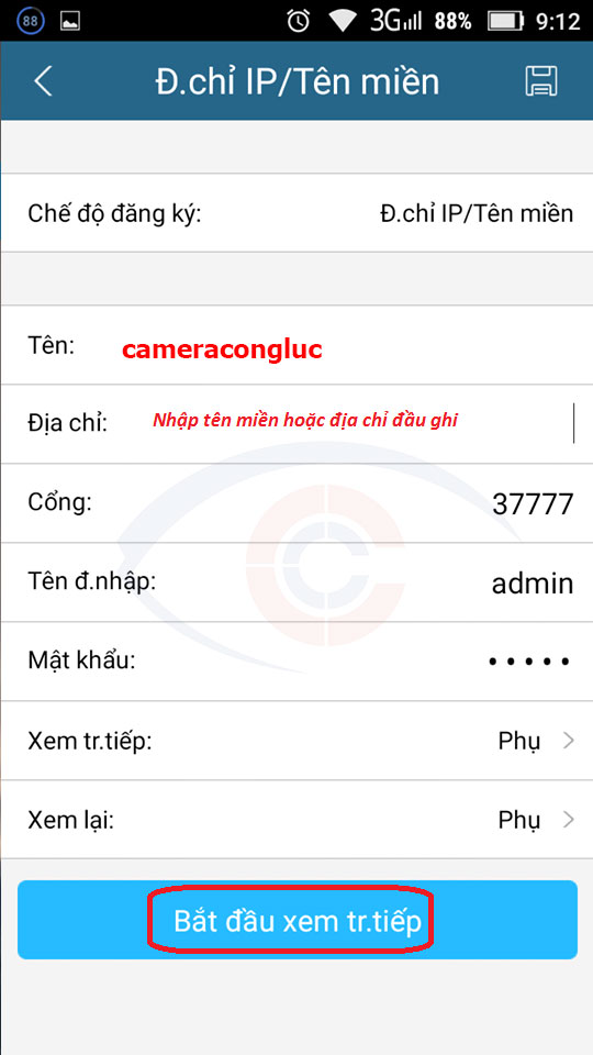 cách xem camera kbvision trên điện thoại