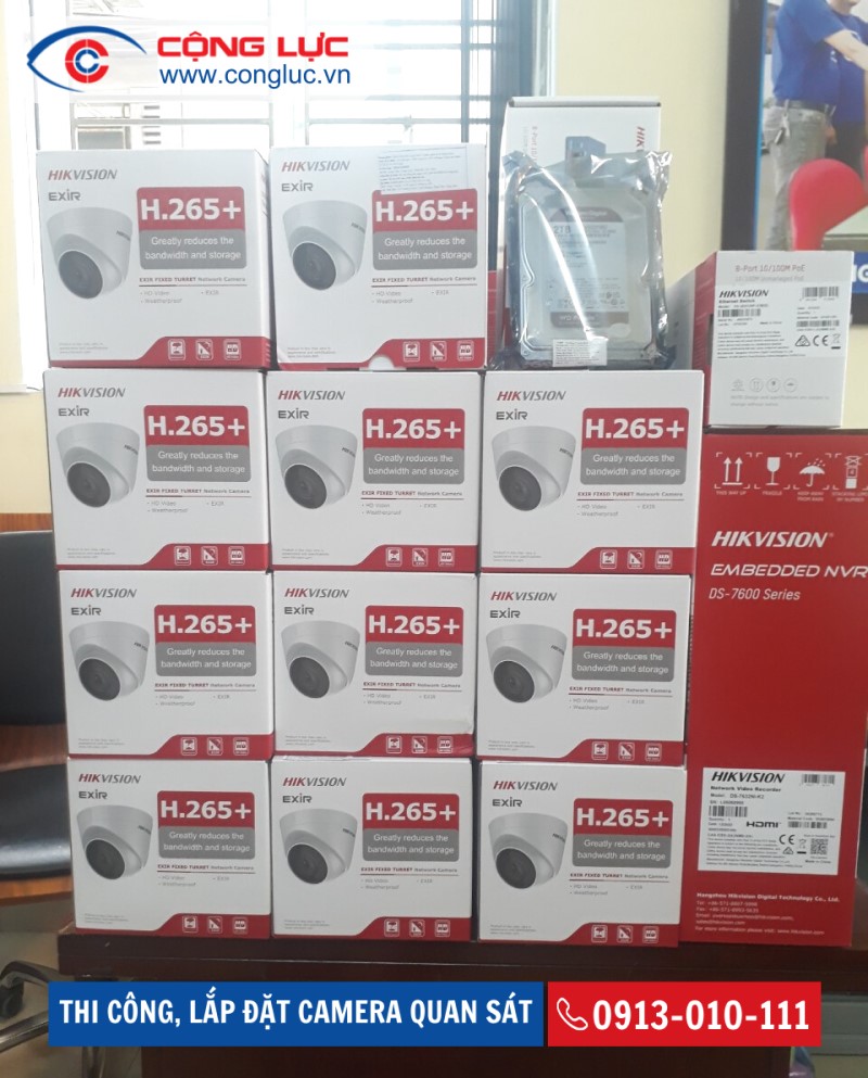 bán camera hikvision chính hãng giá rẻ tại Hải Phòng