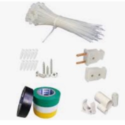 vật tư phụ lắp đặt hệ thống camera quan sát