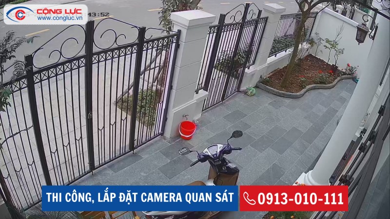 lắp đặt camera quan sát giá rẻ cho gia đình tại Hải Phòng