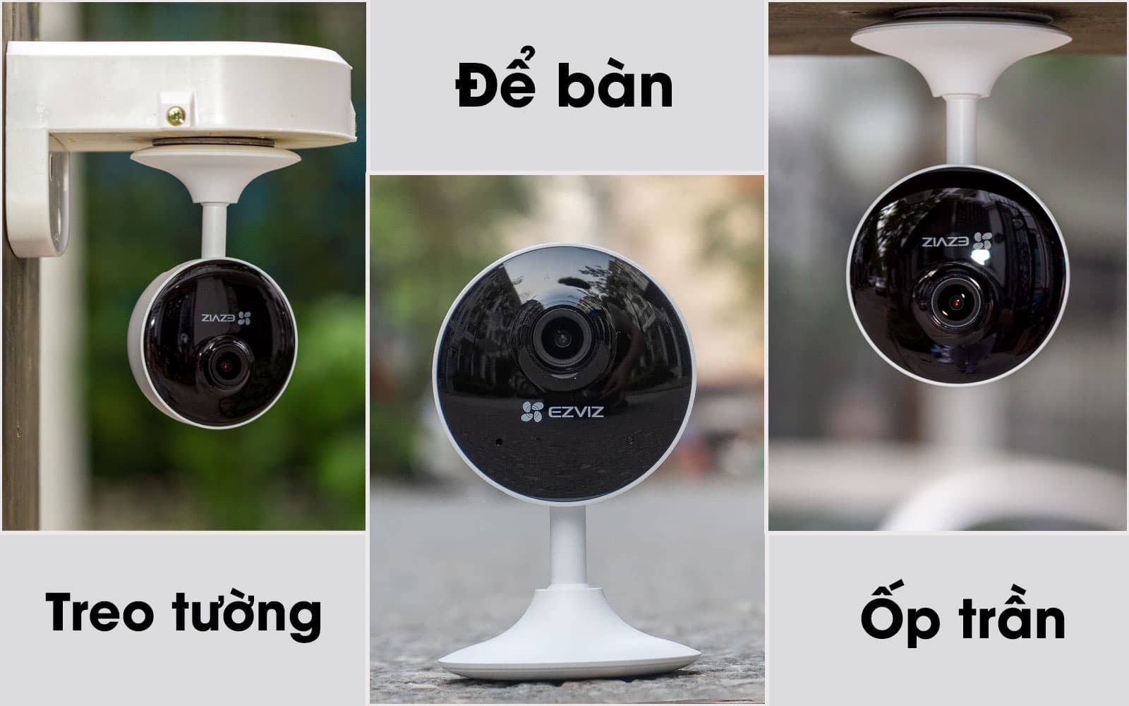 Camera wifi ezviz c1c-b nhỏ gọn dễ dàng lắp đặt