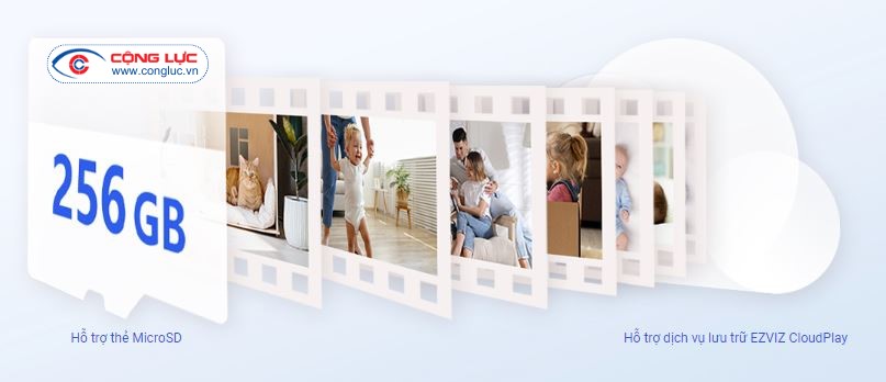 Camera wifi không dây H6C 4MP ghi lại những khoảnh khắc