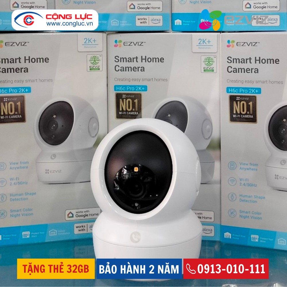Ezviz H6C PRO camera wifi không dây chăm sóc người già tốt nhất
