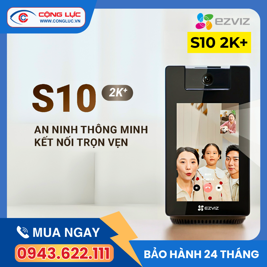 bán camera wifi ezviz s10 2k+ chính hãng giá rẻ nhất tại Hải Phòng`