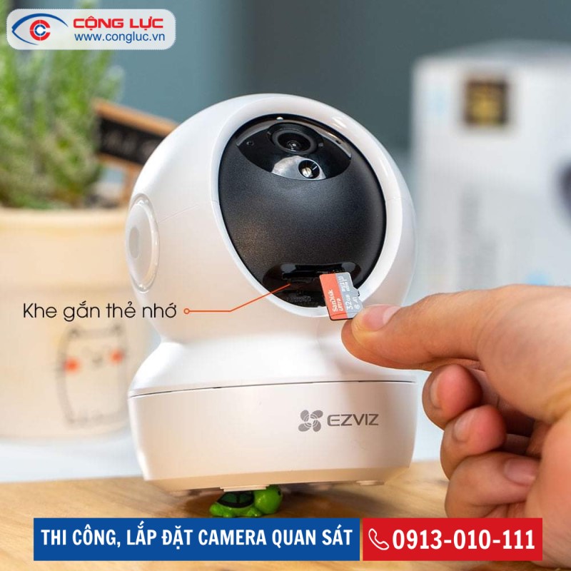 bán camera wifi dùng thẻ nhớ chính hãng giá rẻ tại hải phòng