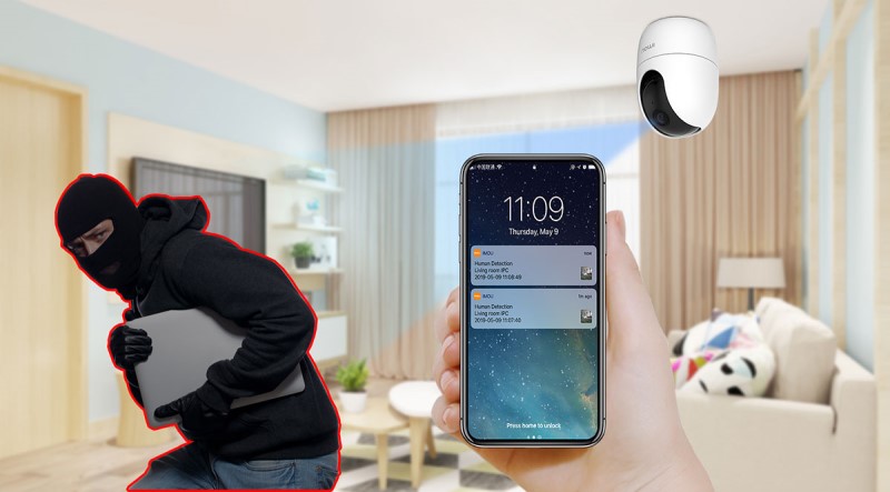 Camera IP Wifi IMOU IPC-A22EP-L 2MP báo động chống trộm