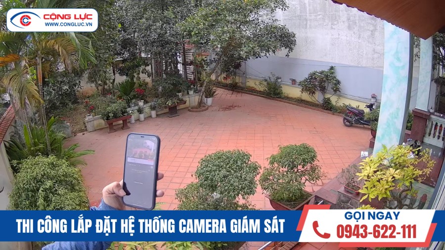 lắp đặt camera không dây ngoài trời giá rẻ ở Hải Phòng