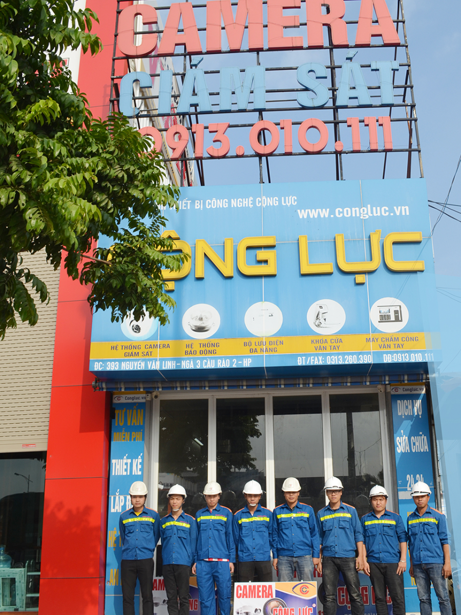 camera cộng lực lắp camera chống trộm tại hải phòng