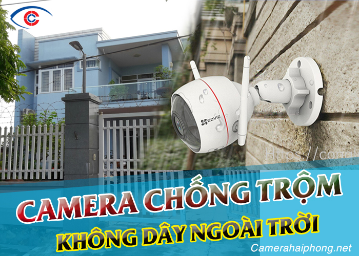 cung cấp camera chống trộm ngoài trời không dây giá rẻ