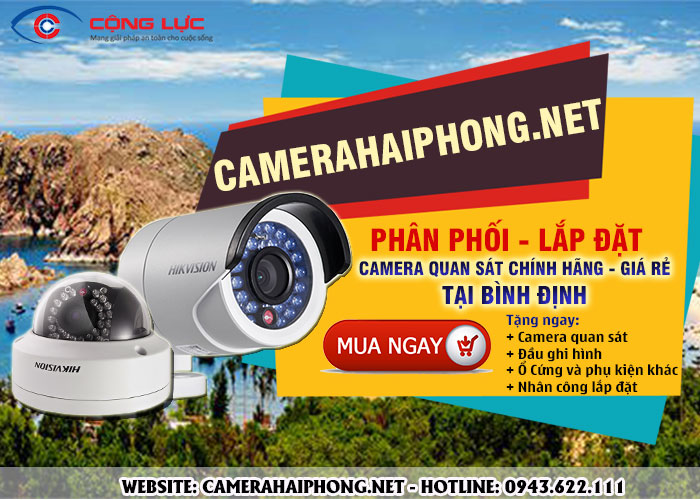 đại lý phân phối camera tại bình định chính hãng, giá rẻ
