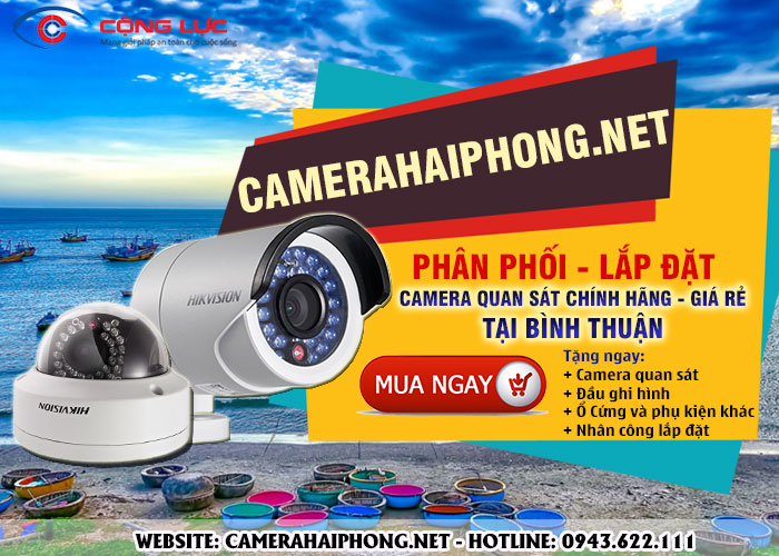 đại lý phân phối camera quan sát tại bình thuận chính hãng, giá rẻ
