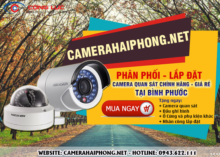 đại lý phân phối camera tại bình phước chất lượng, giá rẻ