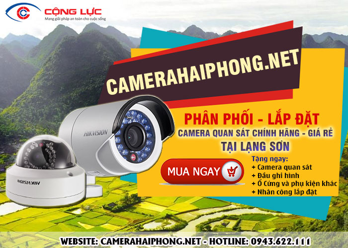 đại lý phân phối camera quan sát tại Lạng Sơn chính hãng, giá rẻ