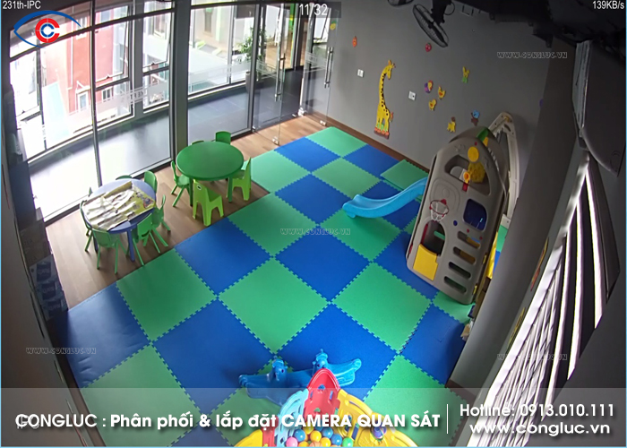 lắp đặt camera ở 231 tô hiệu lê chân trung tâm like fitness & yoga center