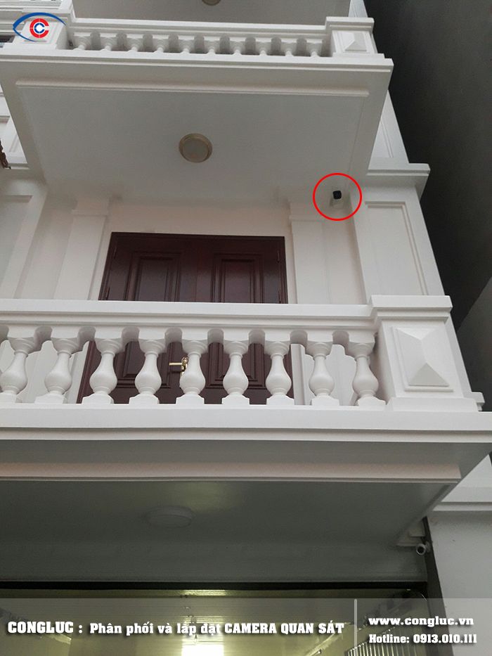 lắp đặt camera trọn gói cho nhà biệt thự lê hồng phong