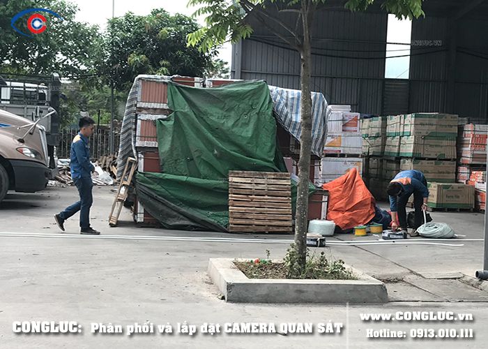 lắp đặt camera quan sát nhà kho gạch thành nam 65 đường 5 mới hùng vương