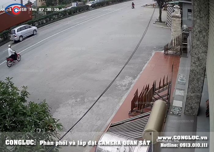 lắp đặt camera quan sát showroom gạch thành nam 65 đường 5 mới hùng vương