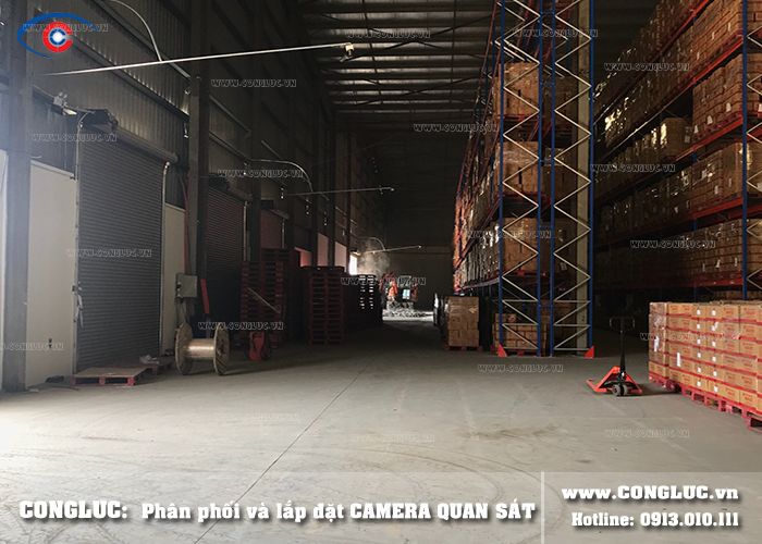 lắp đặt camera quan sát kho hàng Gemadept tại mỹ hào hưng yên 5