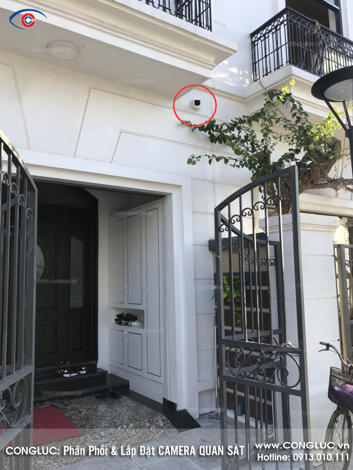 lắp camera quan sát Hikvision cho biệt thự 21-15 venice vinhome imperia