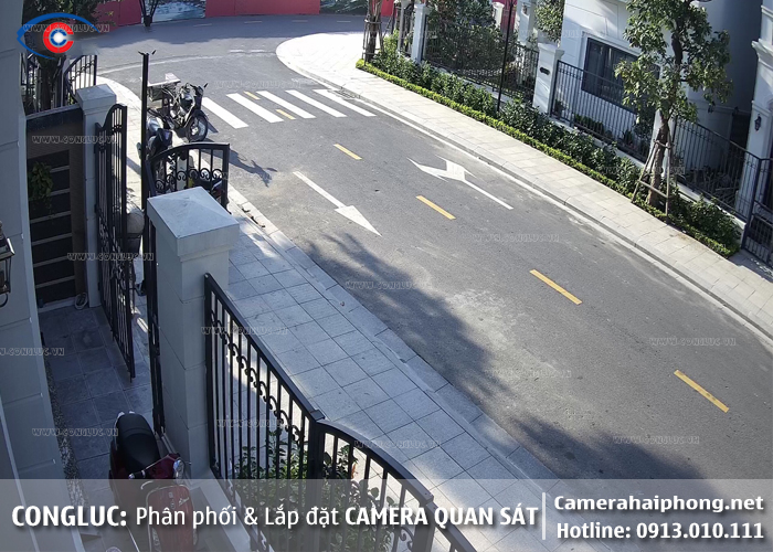 hình ảnh camera an ninh nhà biệt thự vinhomes imperia hải phòng