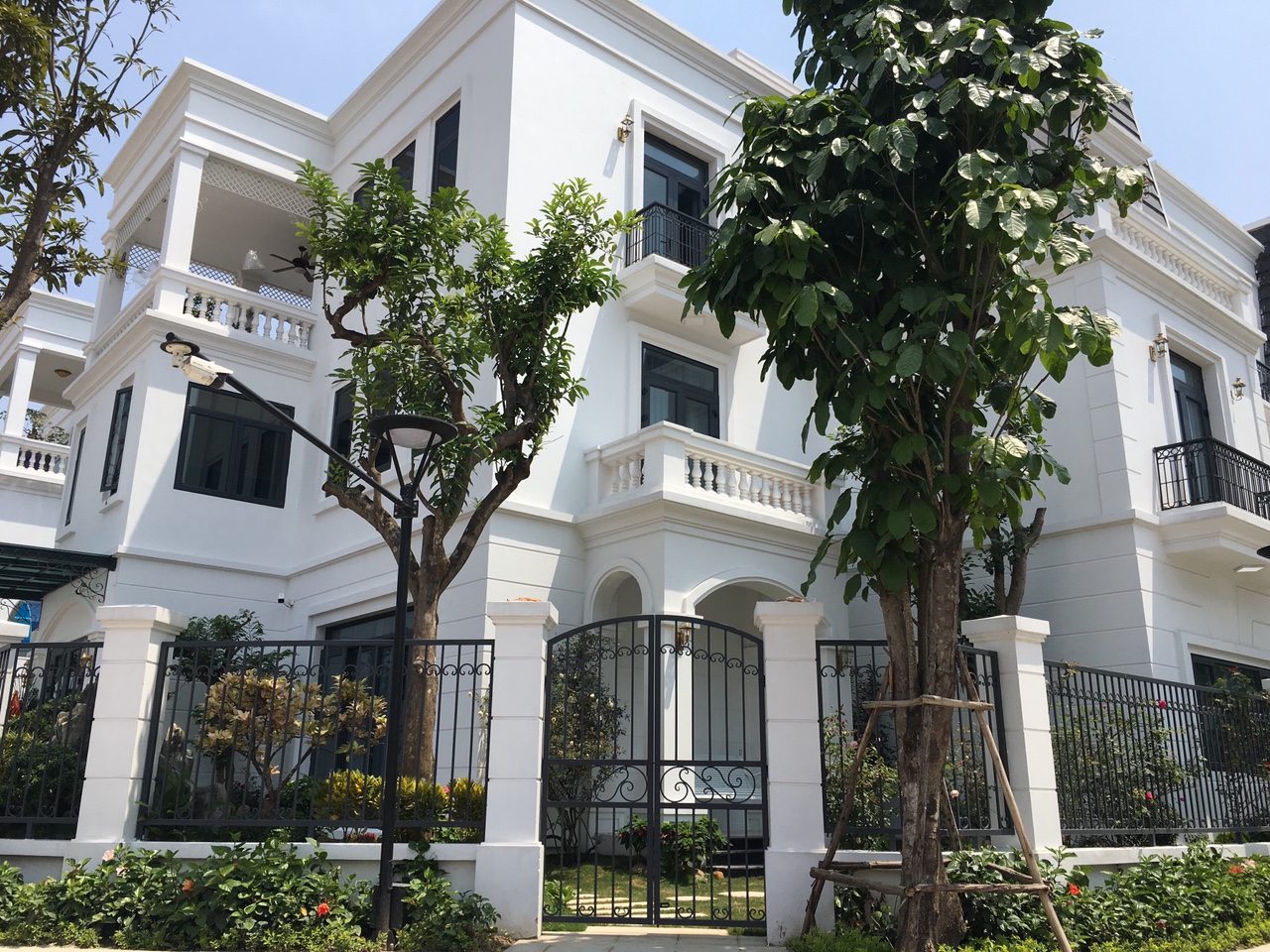 lắp đặt camera quan sát nhà biệt thự vinhomes imperia hải phòng