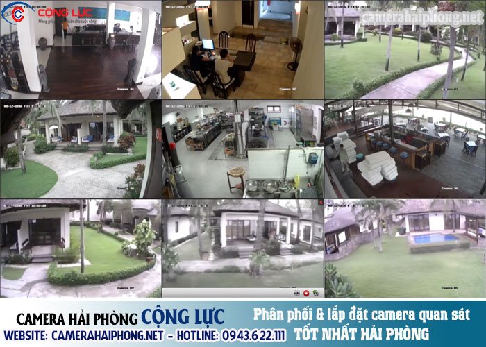 giải pháp lắp đặt camera an ninh cho khu nghỉ dưỡng, resort