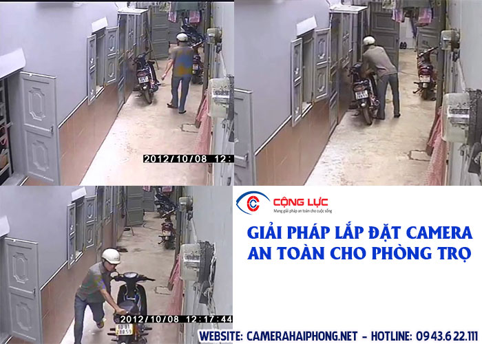 giải pháp lắp đặt camera quan sát chống trộm cho phòng trọ