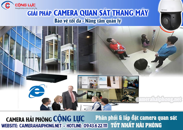 giải pháp đi dây camera trong thang máy