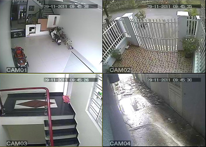 giải pháp lắp đặt trọn bộ camera chống trộm dùng cho hộ gia đình, nhà ở