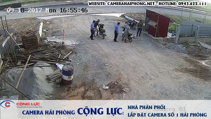 hình ảnh thực tế từ camera dahua 2mp giá rẻ tại hải phòng